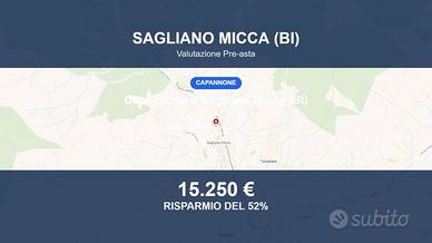 Immobile in asta di 1664 m² a Sagliano Micca