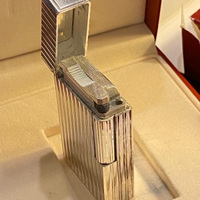 Accendino dupont argentato nuovo con scatola