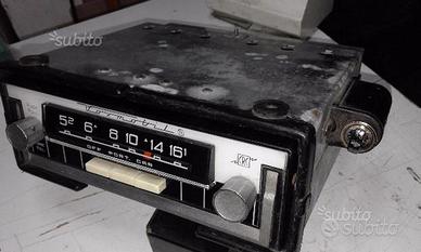 Autoradio VOXMOBIL an 1965 con carrello originale
