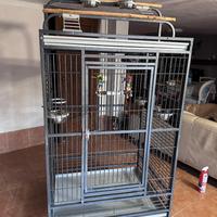 Gabbia per pappagallo di grandi dimensioni