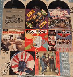 LOTTO 8 X VINILE 12 BEASTIE BOYS