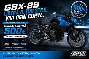 Suzuki GSX-8S PROMO