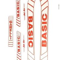 kit completo ADESIVI GARELLI BASIC trasparente e R