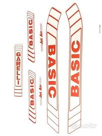 kit completo ADESIVI GARELLI BASIC trasparente e R