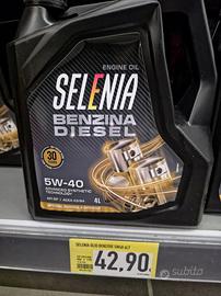 N.2 Olio Selenia 5W-40 confezioni da 4 litri