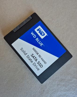 WD Blue 3D NAND SATA SSD - 500 GB