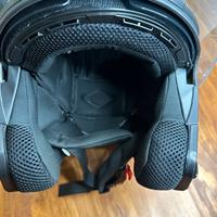 Coppia casco semintegrale con doppia visiera