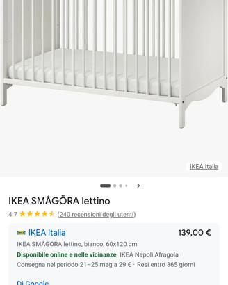 culla ikea 