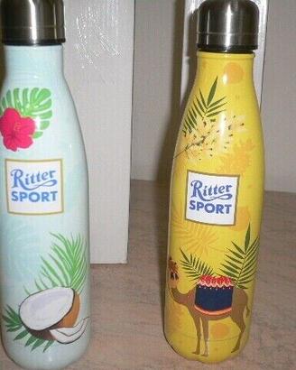 2 borracce Ritter Sport Capacità 550 ml ciascuna