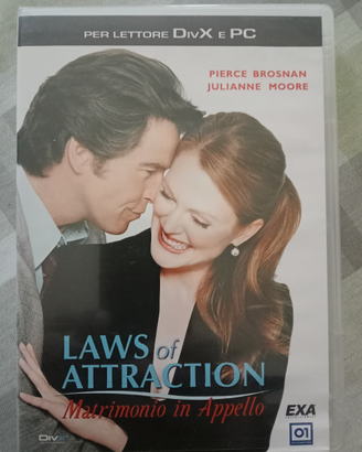 Film DVD Laws of attraction Matrimonio in Appello