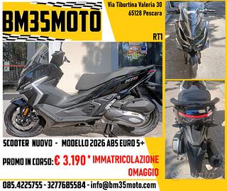 Cyclone RT1 125 Abs - SU STRADA