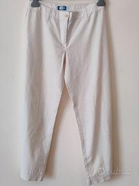 Pantaloni pinocchietto bianchi BLUMARINE 42