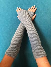 Guanti lunghi senza dita