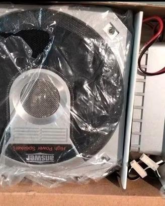 Coppia Subwoofer auto NUOVI