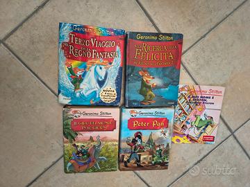 Lotto di cinque libri di Geronimo Stilton.  - Terz