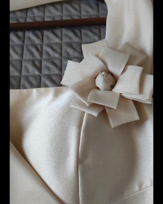 Abito da sposa color champagne