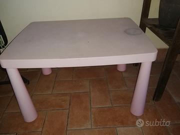 tavolino + 2 sedie per bambine