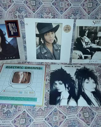 Vinili LP Mel & Kim,Ofra Haza,Judy Cheeks + altri