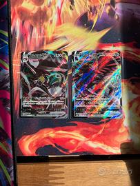 Set 2 carte Pokémon V Max giapponesi originali