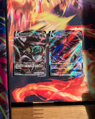 Set 2 carte Pokémon V Max giapponesi originali