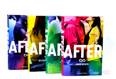 Anna Todd 1° edizioni Serie after 5 vol 1/2/4/5