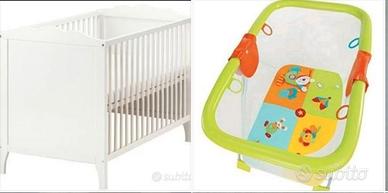Lettino Ikea Hensvik + Box Brevi Soft & Play Mondo