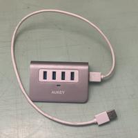 Hub usb3 con 4 porte in alluminio Aukey