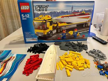Set lego 4683 trasporto di motoscafi city