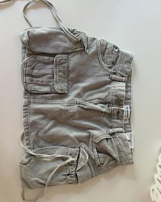 gonna cargo in jeans