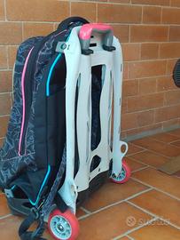 Zaino scuola Zeven con carrello estraibile 