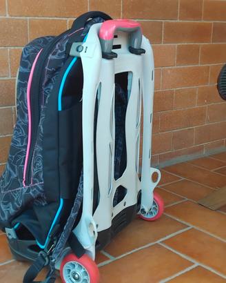Zaino scuola Zeven con carrello estraibile 