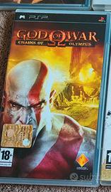 PSP gioco God of War Chains of Olympus 