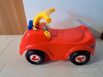 AUTO CAVALCABILE PRIMIPASSI DISNEY TOPOLINO