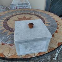 Contenitore in marmo per lardo di Colonnata