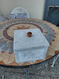 Contenitore in marmo per lardo di Colonnata