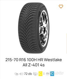 2 Gomme 4 stagioni 215 70 16