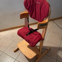 Seggiolone bambini BebèConfort in legno