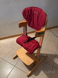 Seggiolone bambini BebèConfort in legno