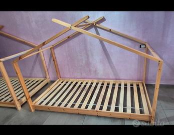 2 letti singoli a capanna