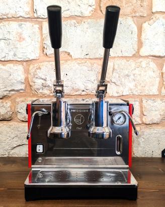 MACCHINA CAFFÈ A LEVA 2 GRUPPI, MACINACAFFÈ, TOOLS