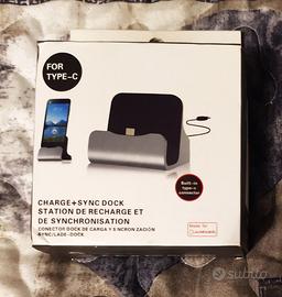 Base di Ricarica USB TYPE-C per Smartphone NUOVO