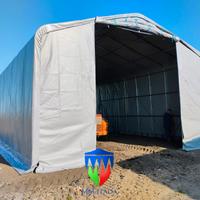 Agritunnel gamba dritta 8 x 20 x4/5,25 mt. pvc 650