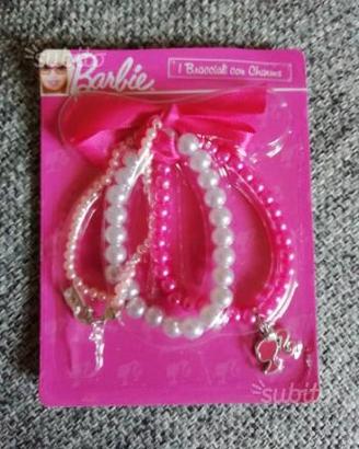 Tre Bracciali Barbie per bambina