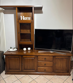 Mobile soggiorno in legno massiccio Usato 3620/U