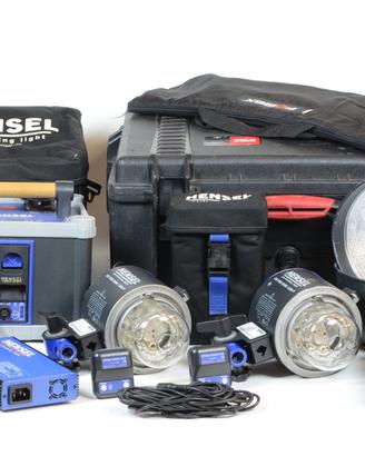 HENSEL Generatore Porty Lithium L1200 2 torce