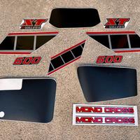Kit Adesivi YAMAHA XT 600 43F 1983/86 - moto nera