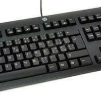 HP Keyboard Tastiera nera USB Business Keyboard It