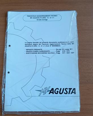 mv agusta f4 oro s manuale officina moto