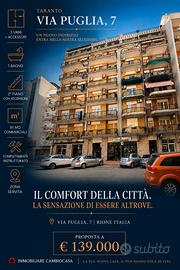 Rione italia via puglia 3 vani +acc