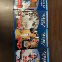 4 film vhs Alberto Sordi 